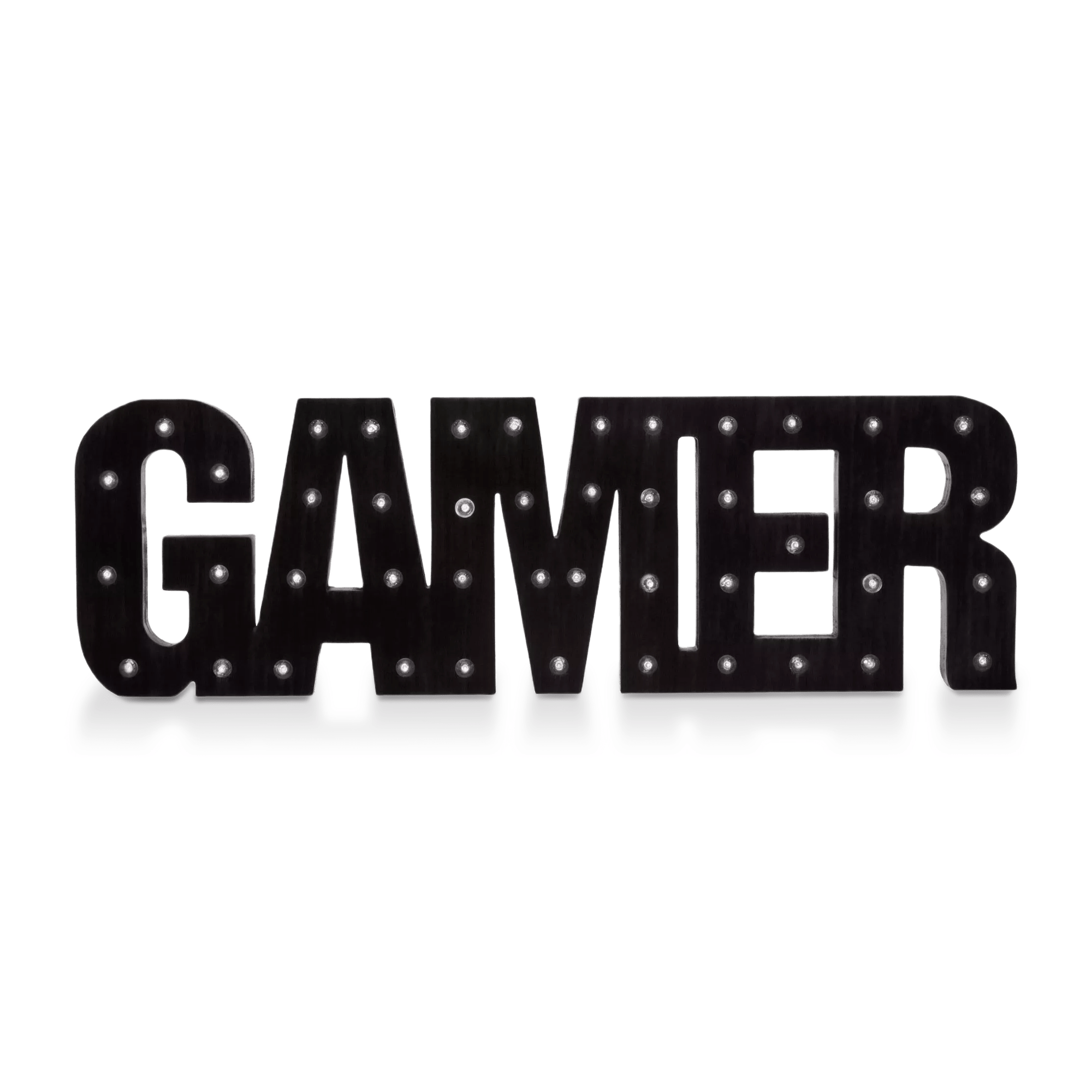 LED Decorative Word Gamer
