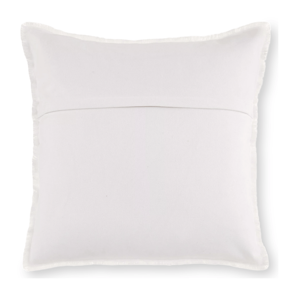 Auriel Blue & Beige Flora Decorative Pillow