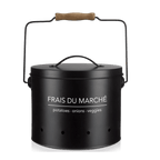 Potato/Onion/Veggies Rustic Metal Bin