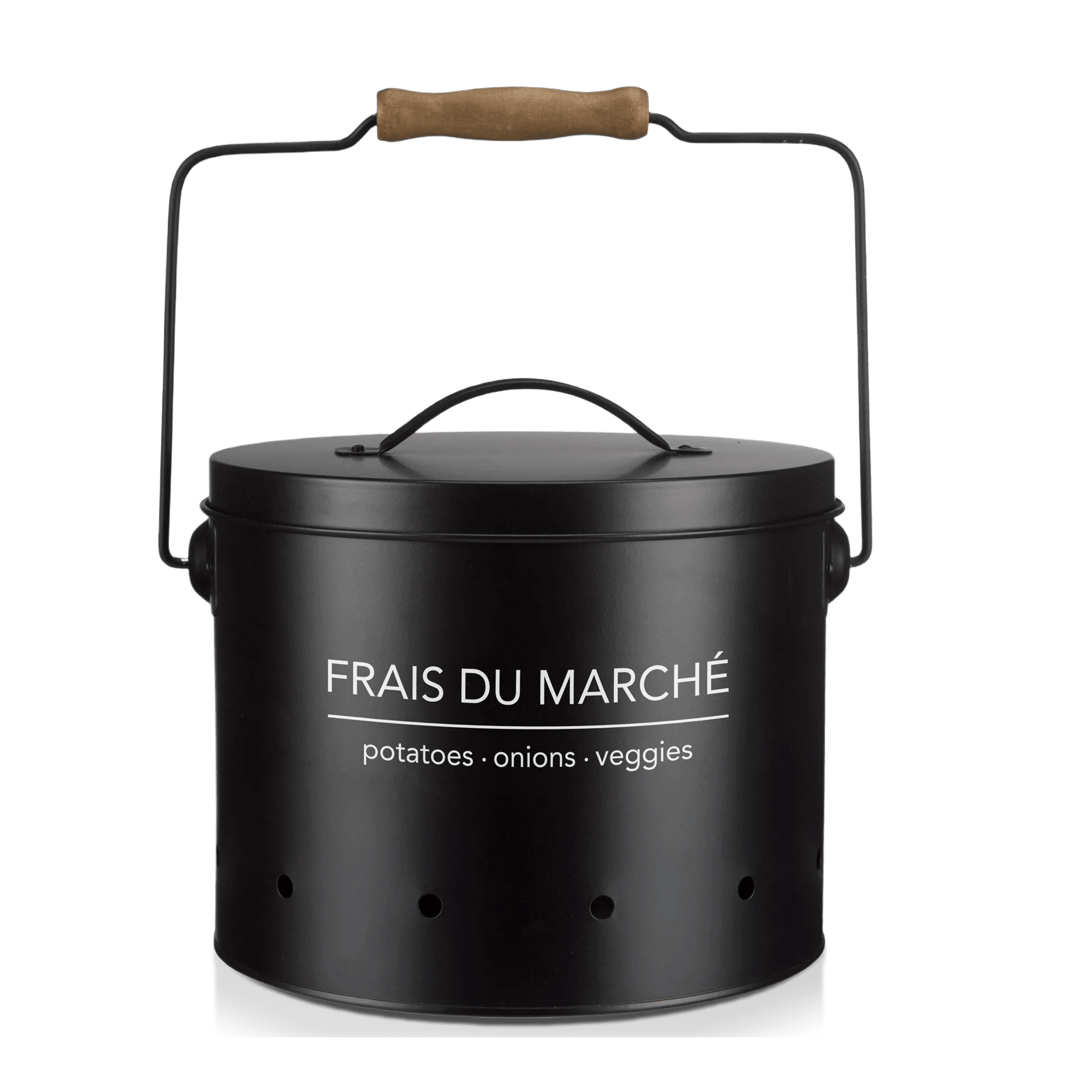 Potato/Onion/Veggies Rustic Metal Bin