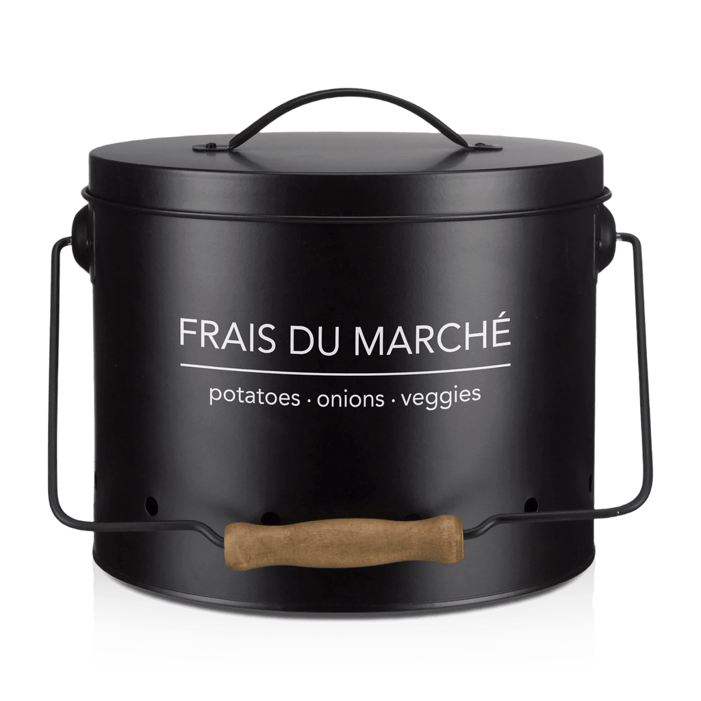 Potato/Onion/Veggies Rustic Metal Bin