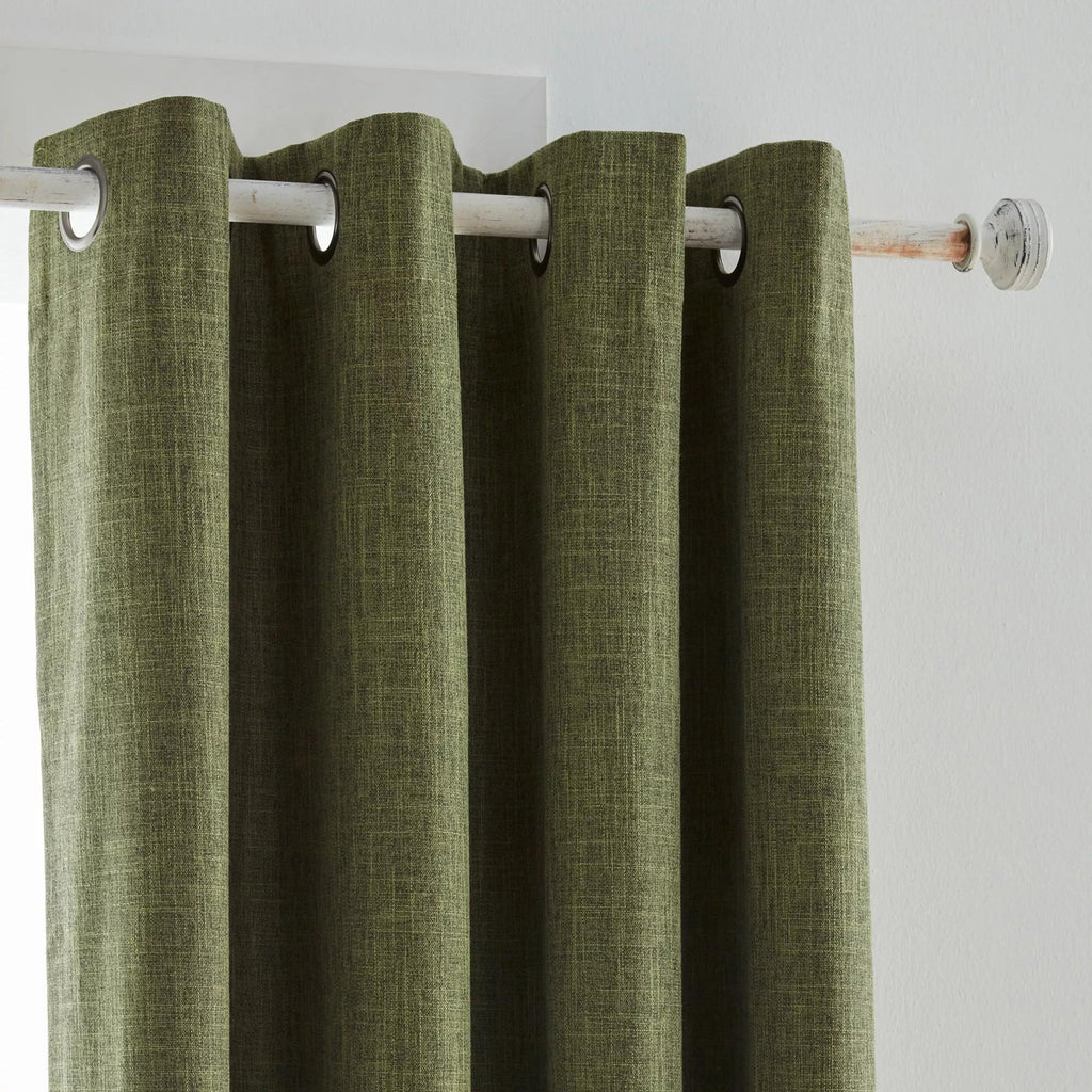 Green Chita Blackout Curtain