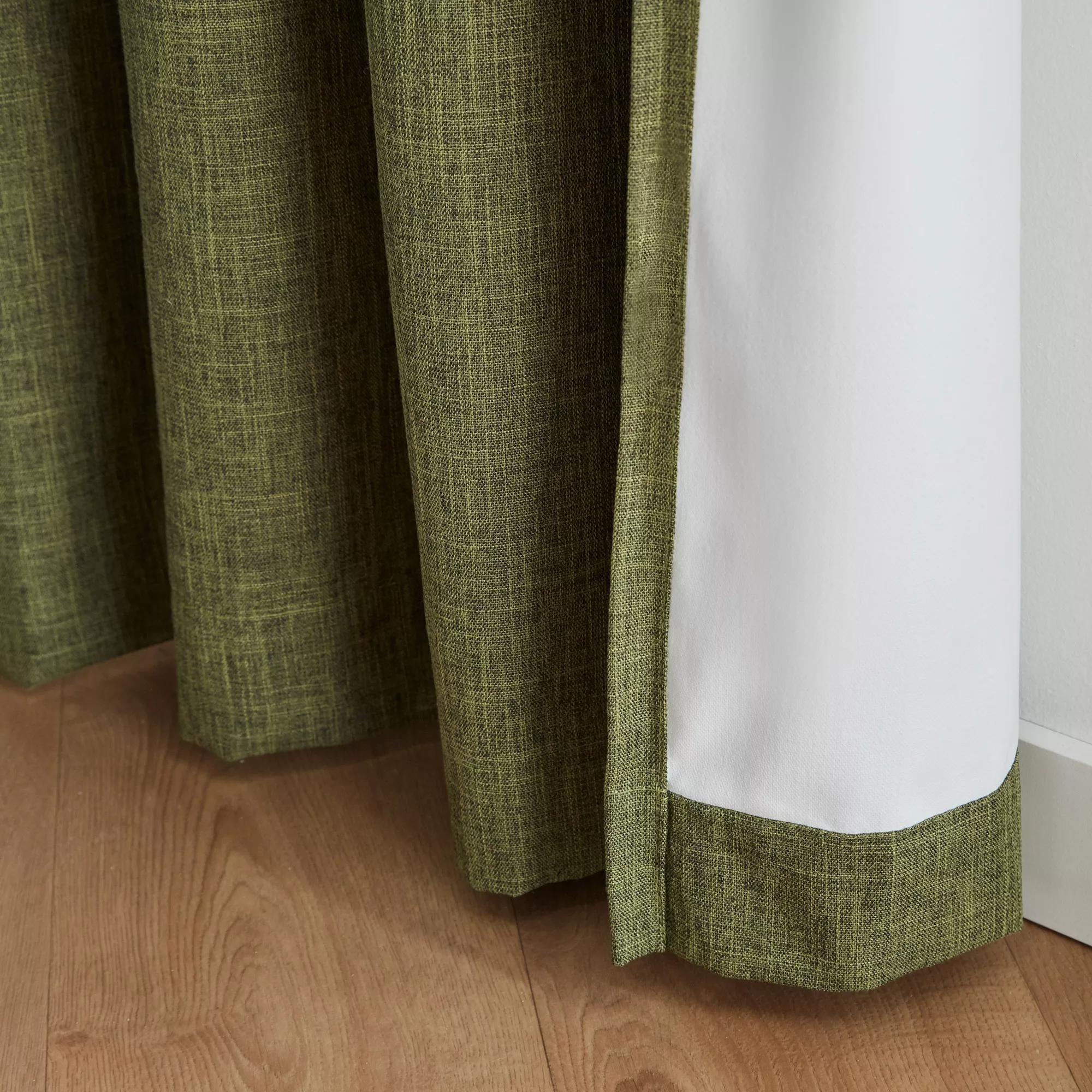 Green Chita Blackout Curtain