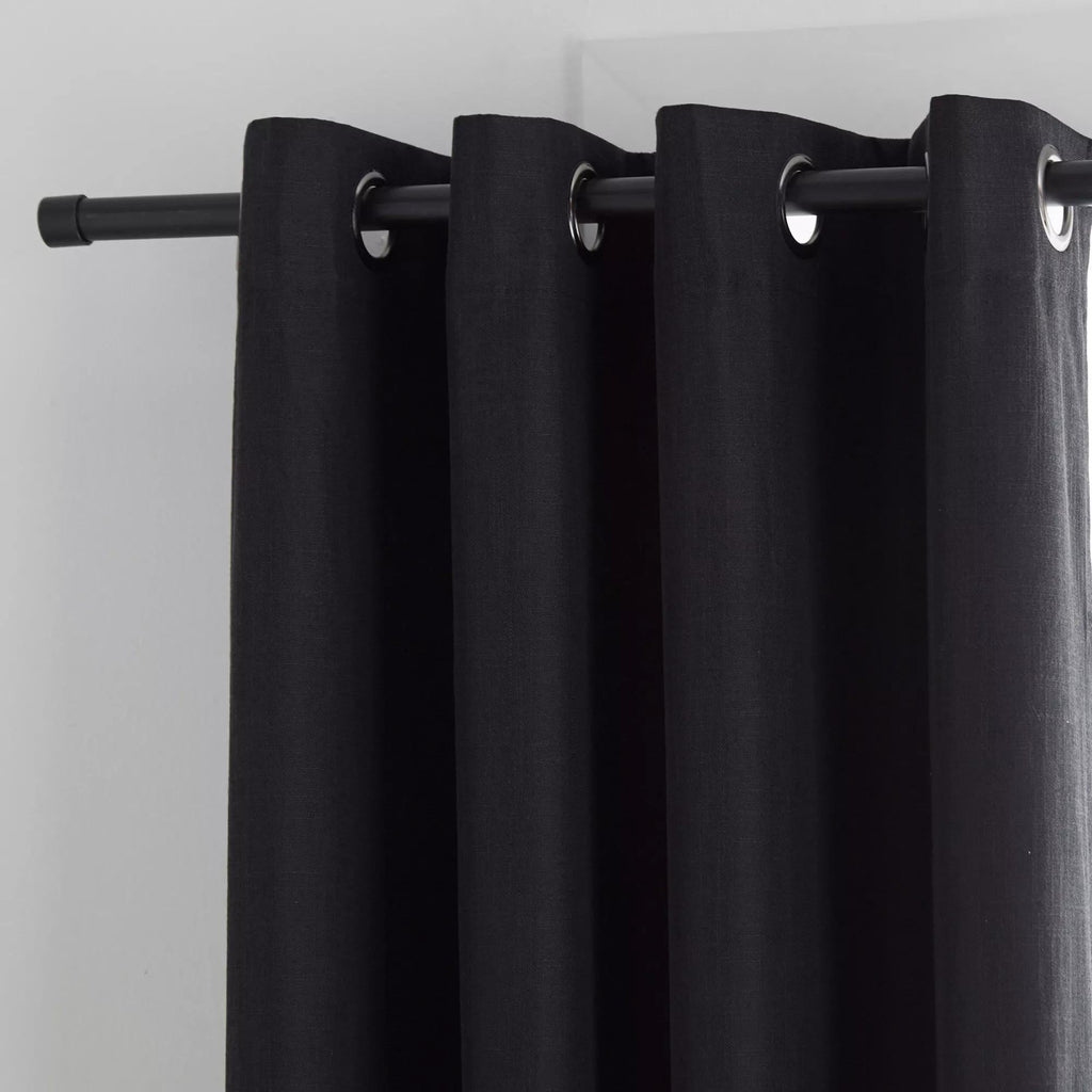 Black Chita Blackout Curtain
