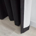 Black Chita Blackout Curtain