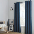 Blue Chita Blackout Curtain