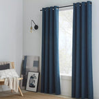 Blue Chita Blackout Curtain