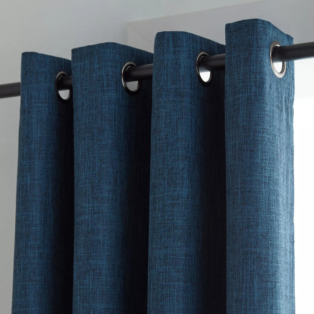 Blue Chita Blackout Curtain