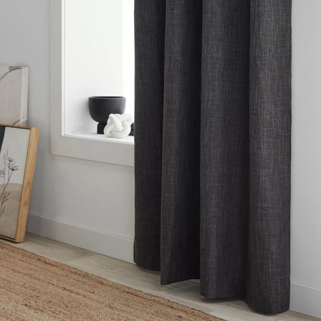 Charcoal Chita Blackout Curtain