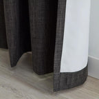 Charcoal Chita Blackout Curtain