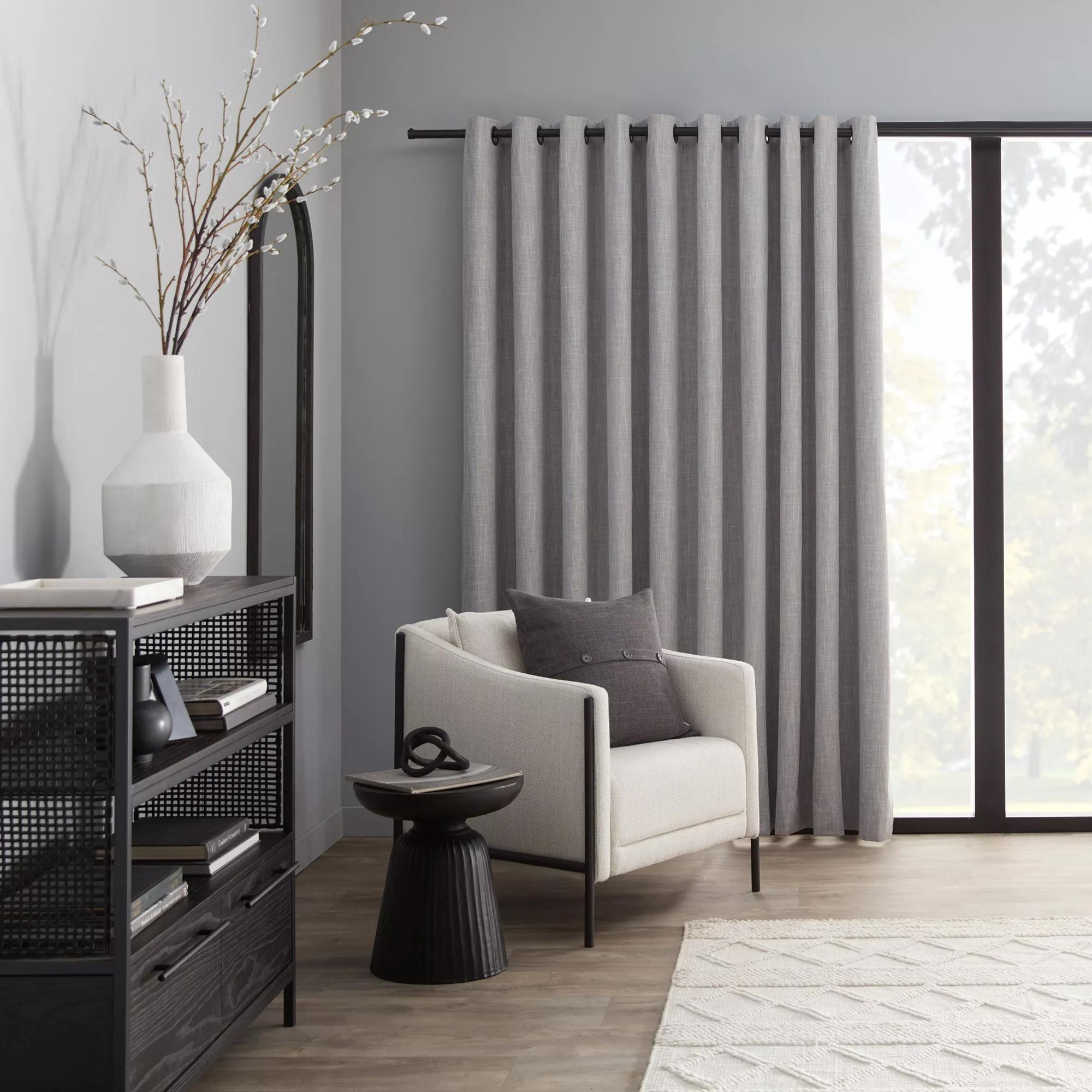 Light Grey Chita Blackout Curtain