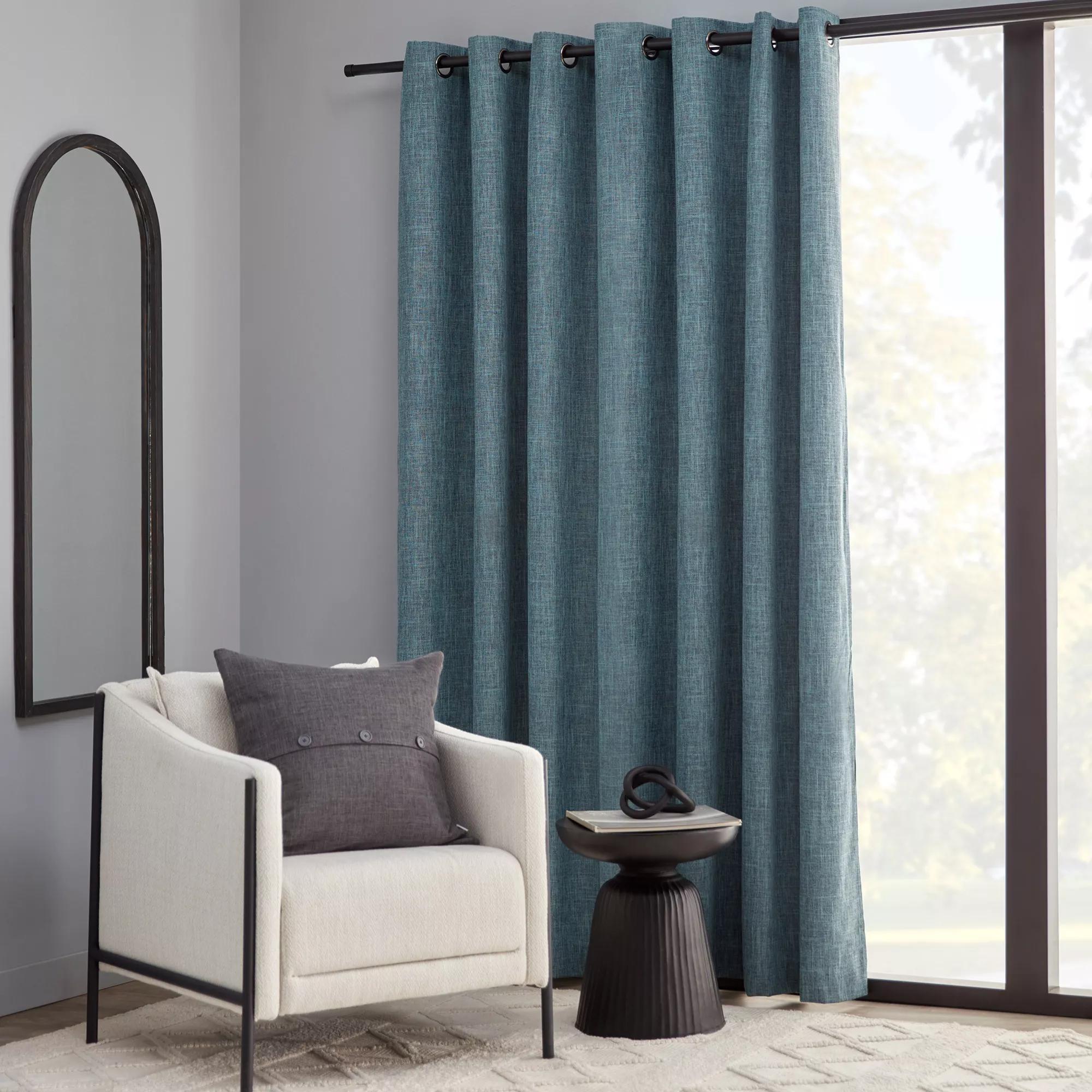 Teal Chita Blackout Curtain