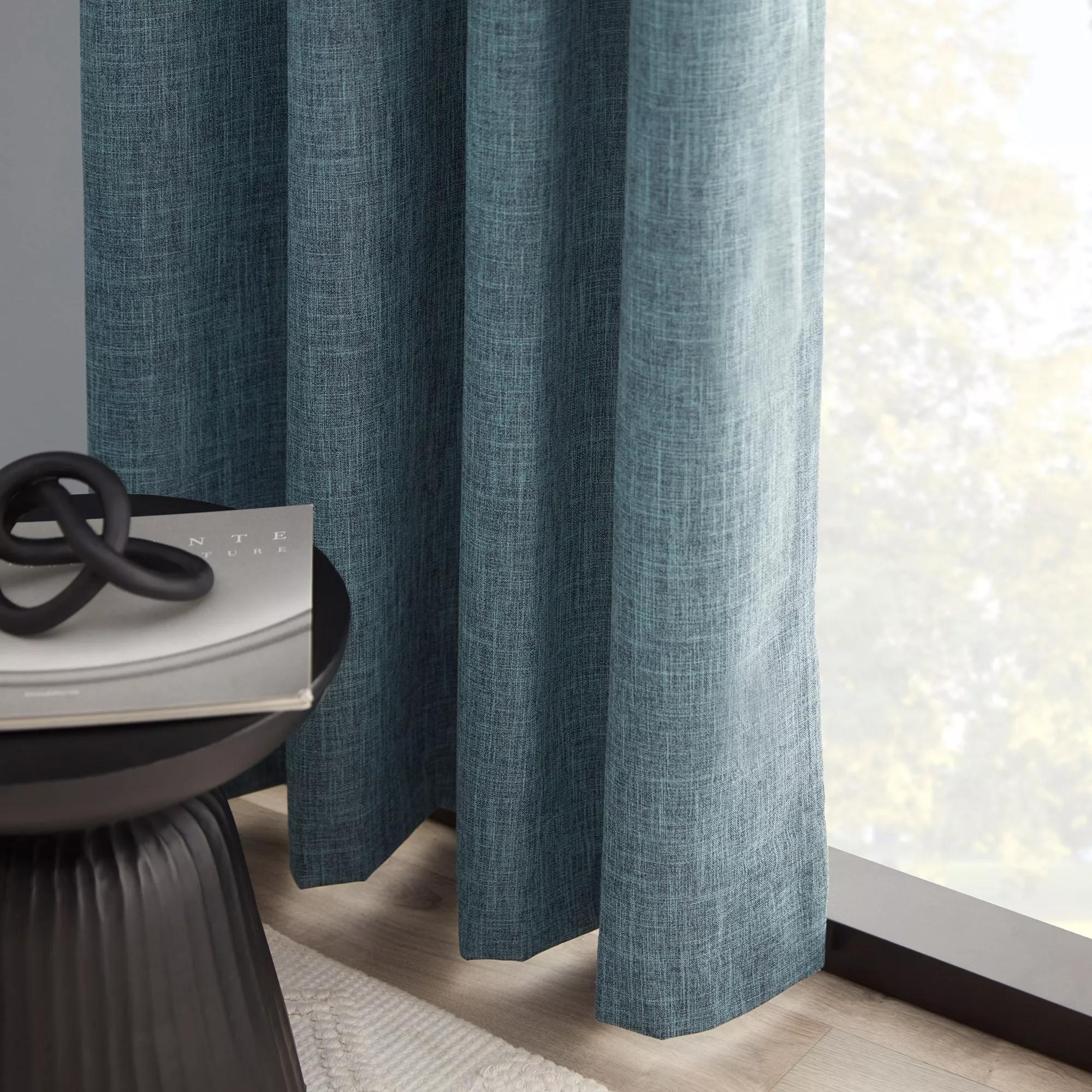 Teal Chita Blackout Curtain