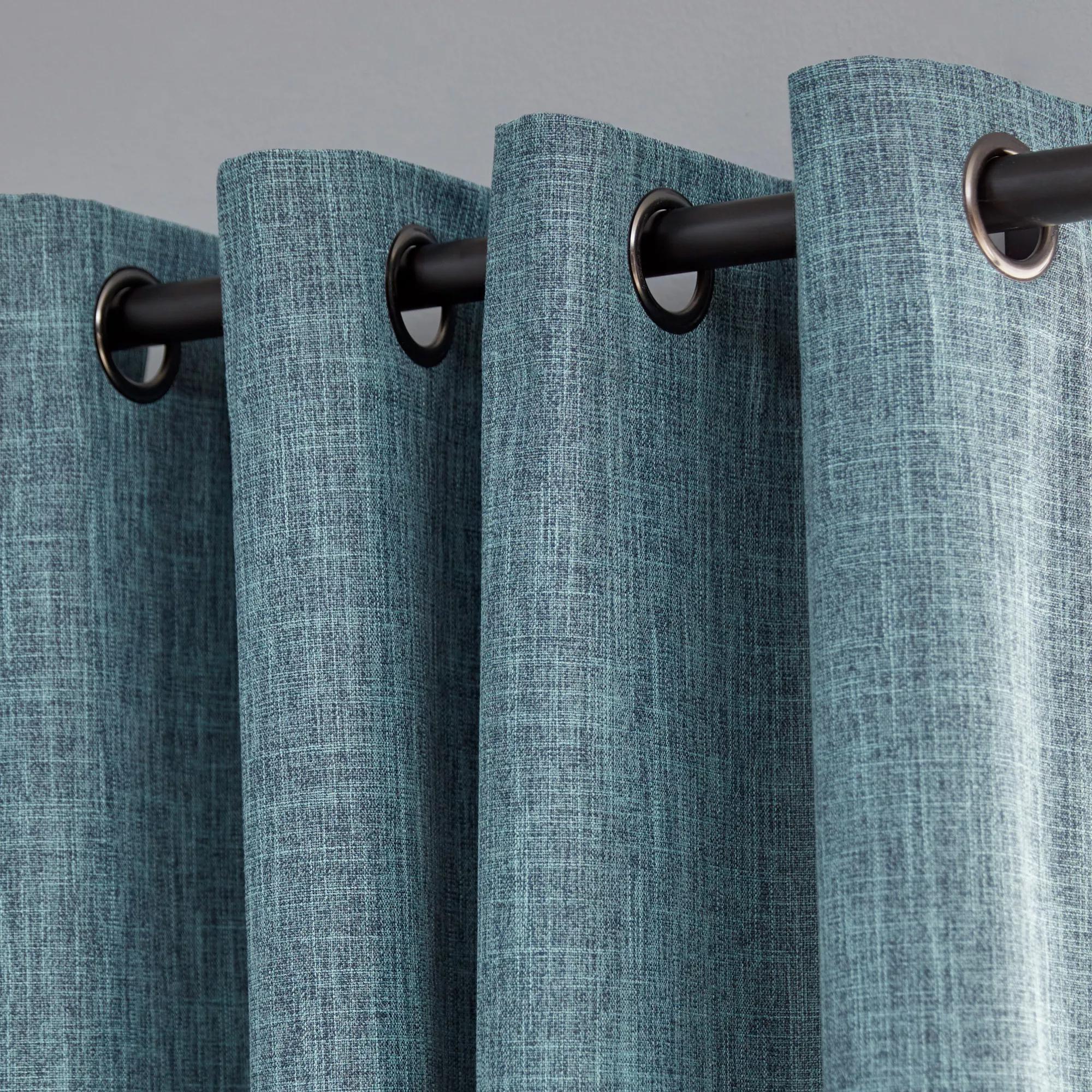 Teal Chita Blackout Curtain