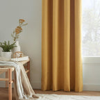Yellow Chita Blackout Curtain