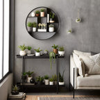 Artificial Plant in Colour-Block Pot