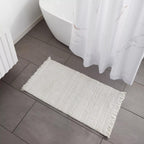 Textured Boho Bath Mat