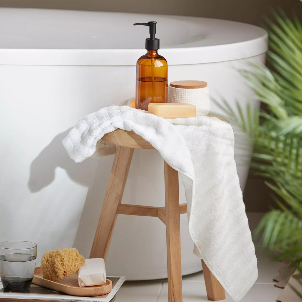 Amber Glass Soap Dispenser