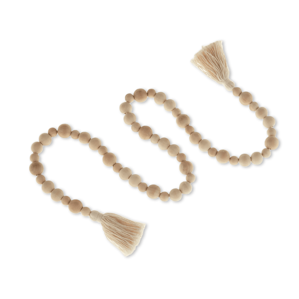 Wood Bead Garland