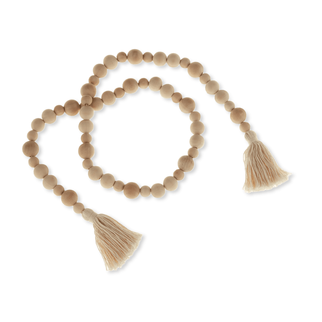 Wood Bead Garland