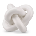 Abstract Knotted Ceramic Decorative Object