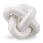 Abstract Knotted Ceramic Decorative Object
