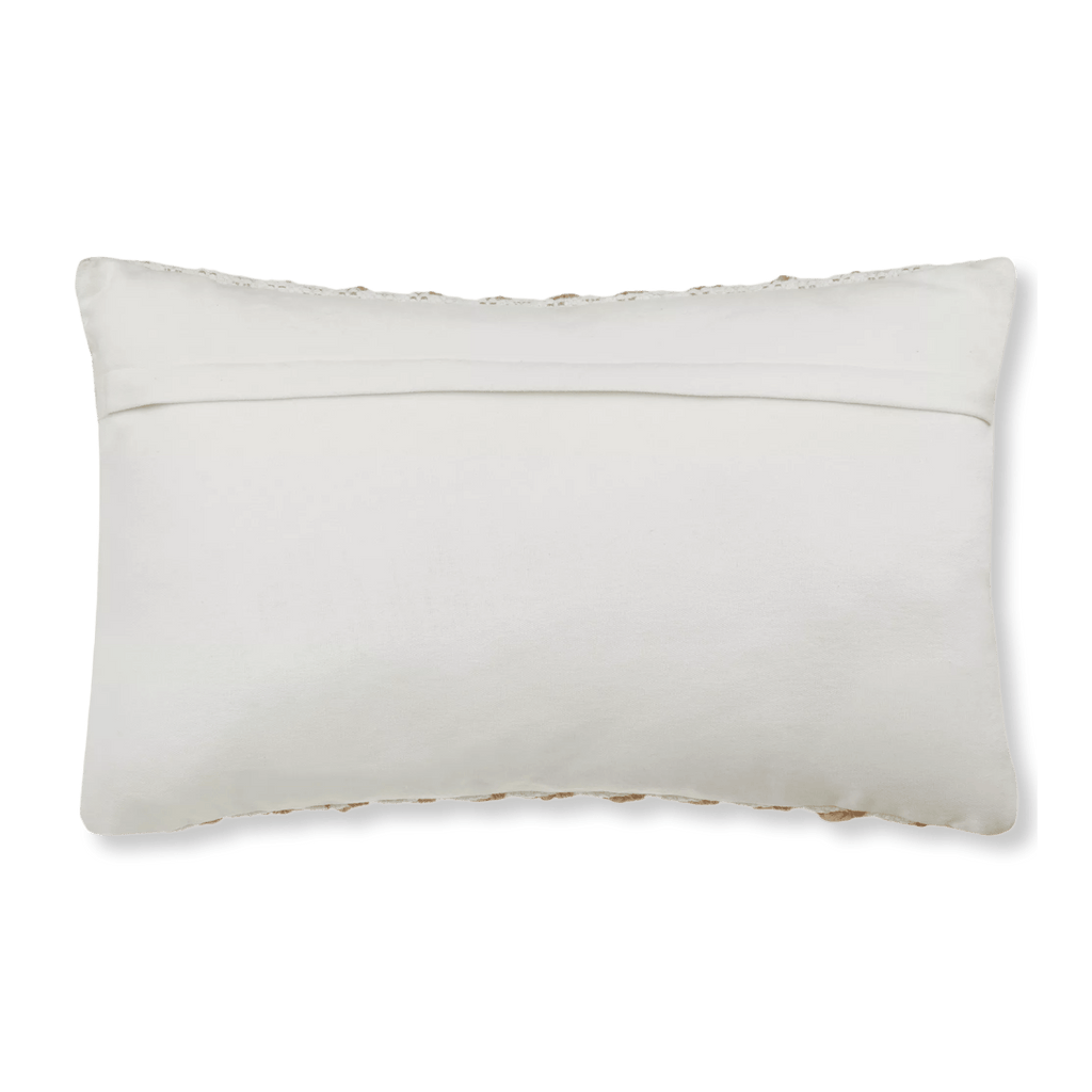 Felipe Natural Decorative Lumbar Pillow