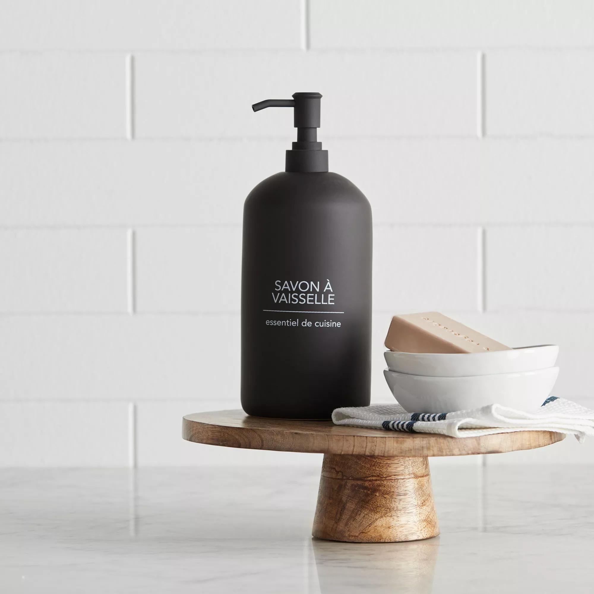 Black Dish Soap Dispenser