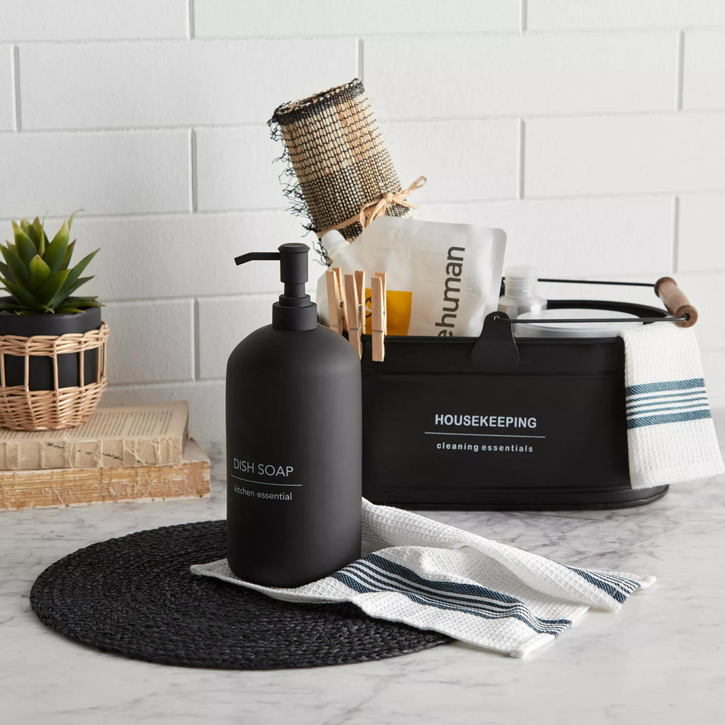 Black Dish Soap Dispenser