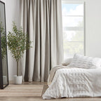 Taupe Chita Back Tab Blackout Curtain