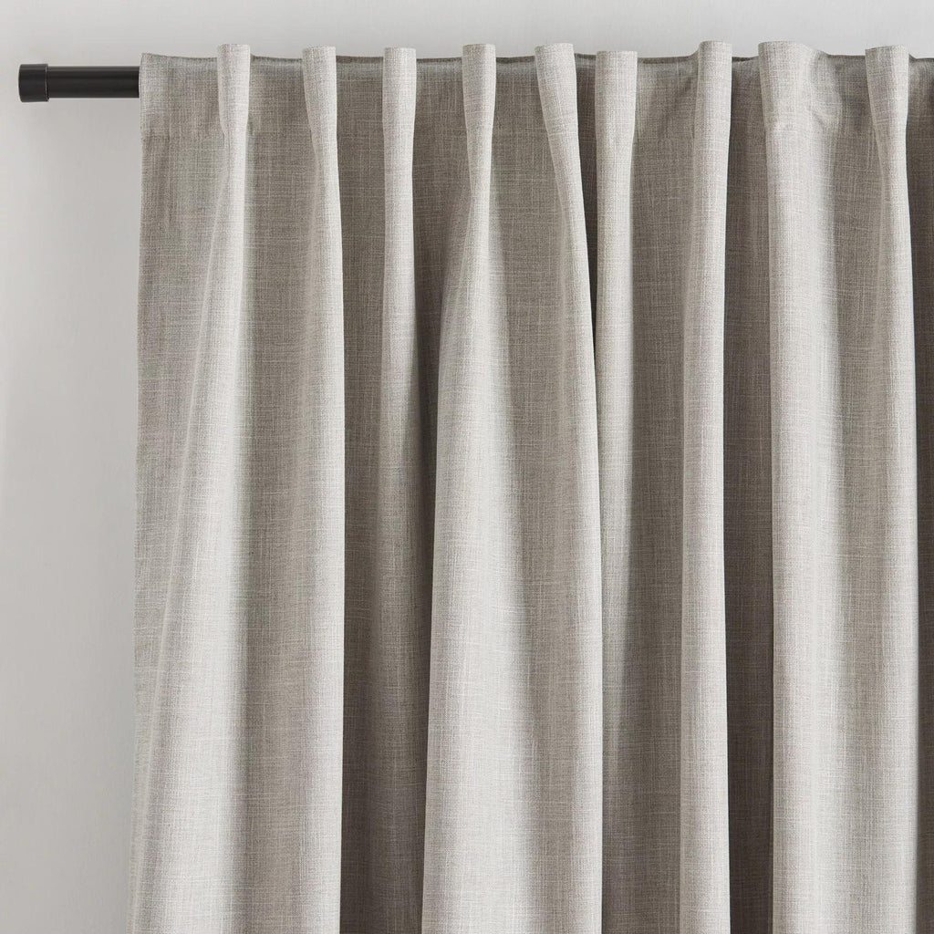 Taupe Chita Back Tab Blackout Curtain