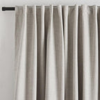Taupe Chita Back Tab Blackout Curtain