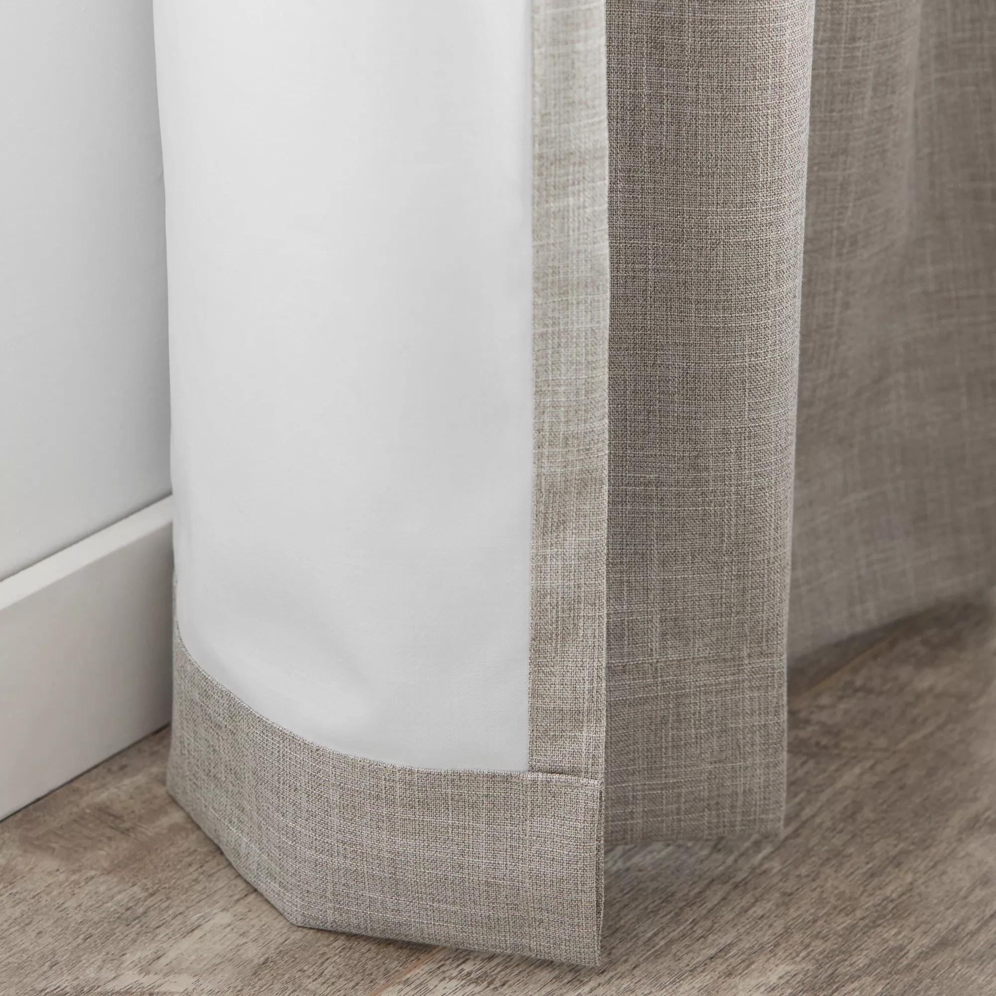 Taupe Chita Back Tab Blackout Curtain