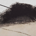 Abstract Blush Wave Framed Canvas