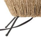 Hemp Rope Tube Floor Lamp