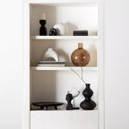 Black Wood Raised Tray