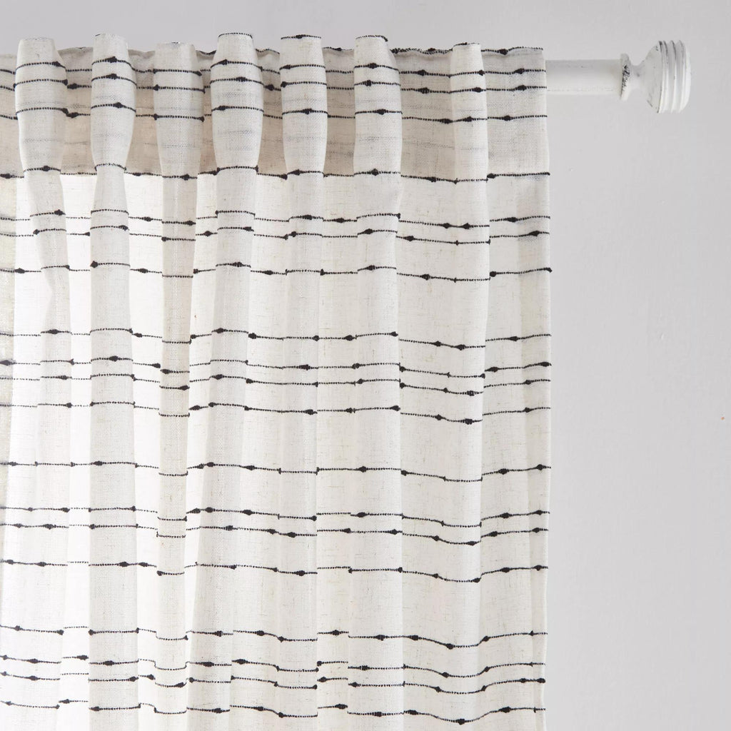 Jocas Back-Tab/Rod-Pocket Curtain