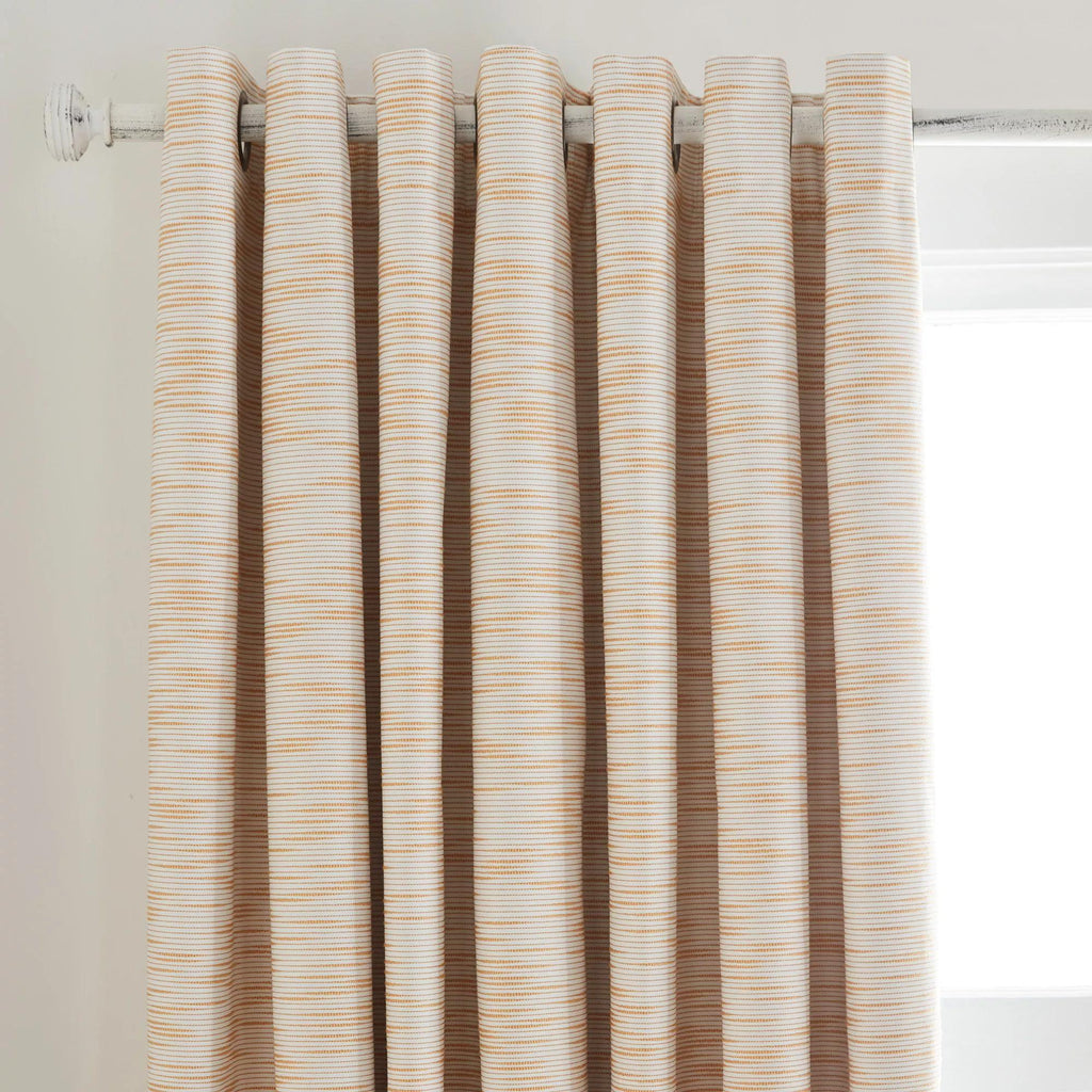 Ochre Hadas Grommet Blackout Curtain