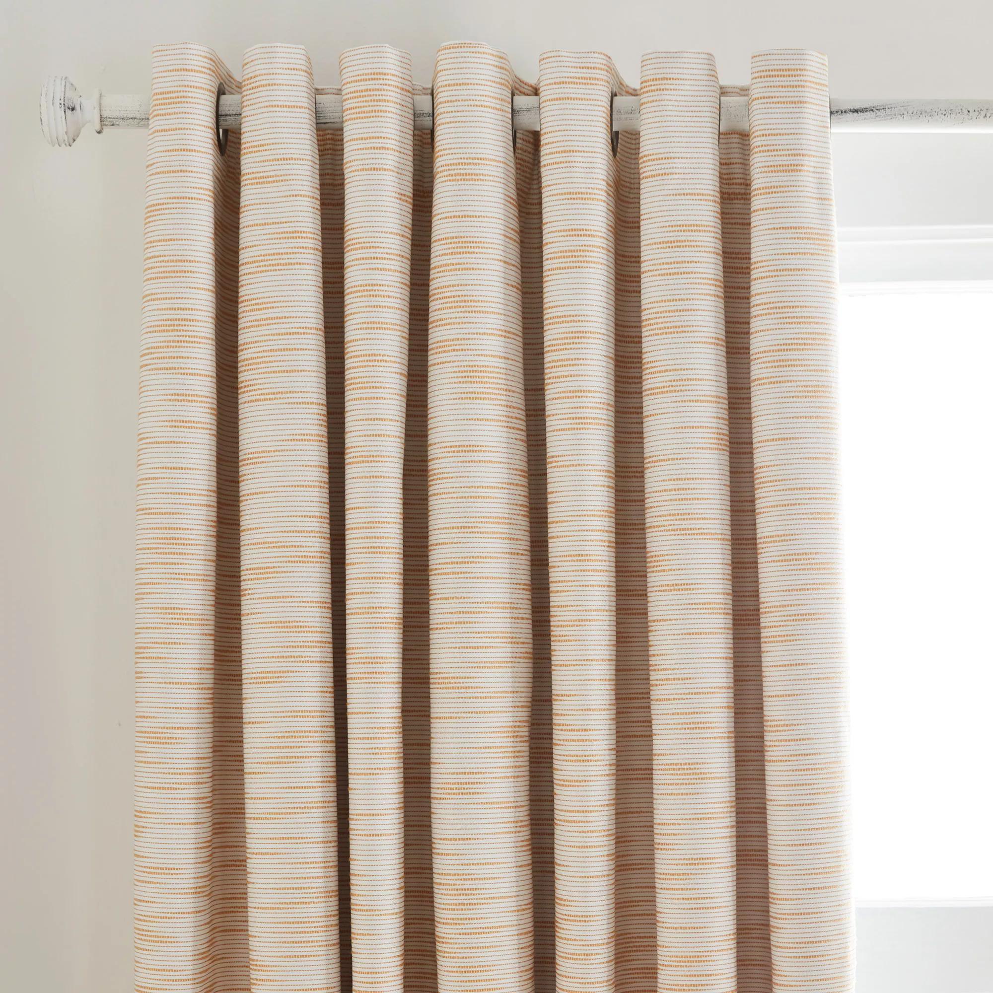 Ochre Hadas Grommet Blackout Curtain