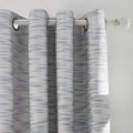 Blue Hadas Grommet Blackout Curtain