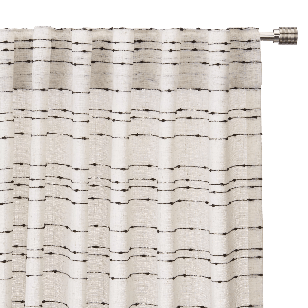 Jocas Back-Tab/Rod-Pocket Curtain