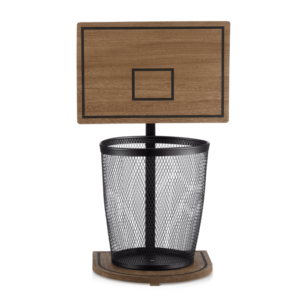 Basketball Hoop Garbage Bin