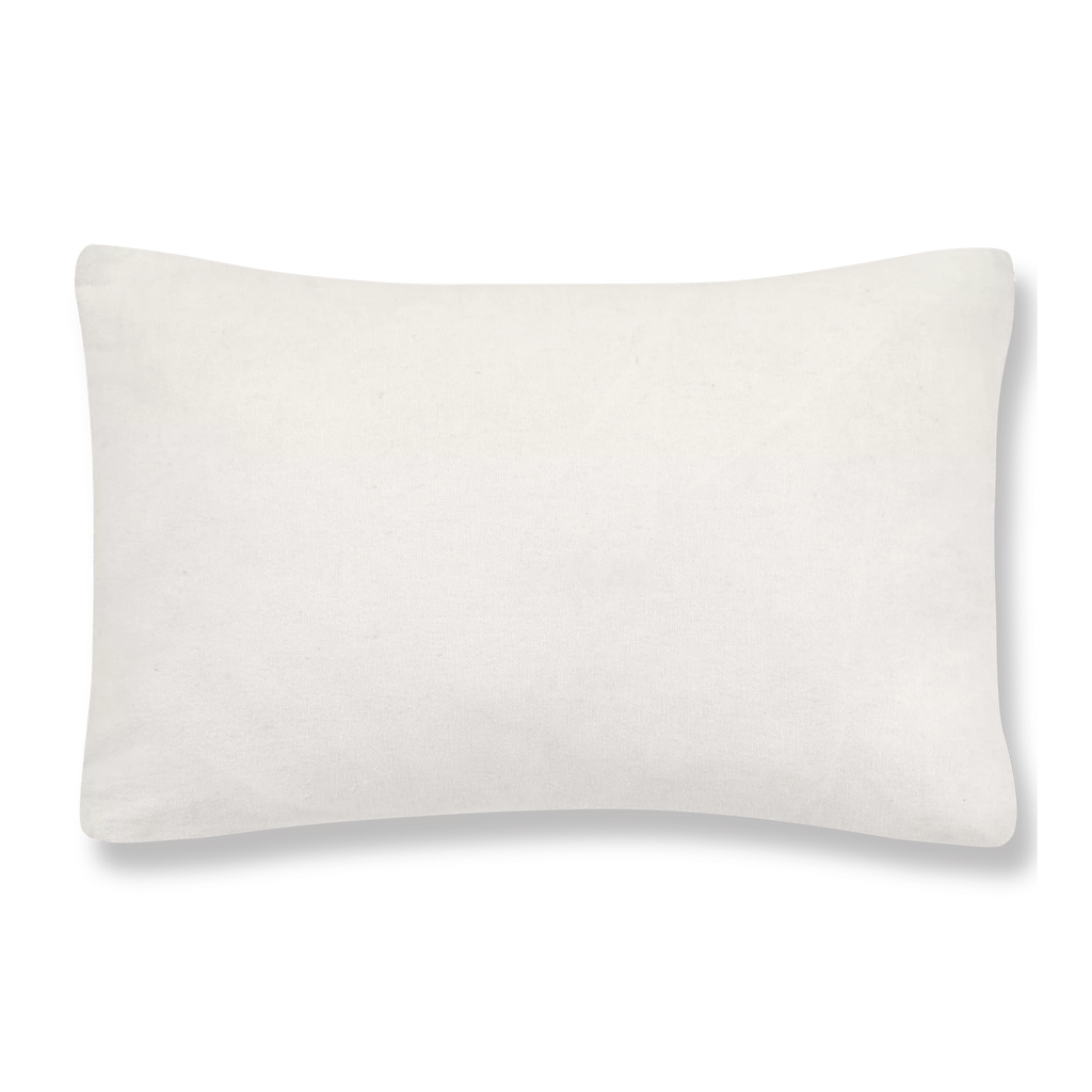 Anya Beige Tufted Rainbow Lumbar Throw Pillow