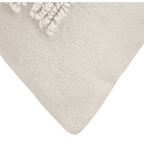 Anya Beige Tufted Rainbow Lumbar Throw Pillow