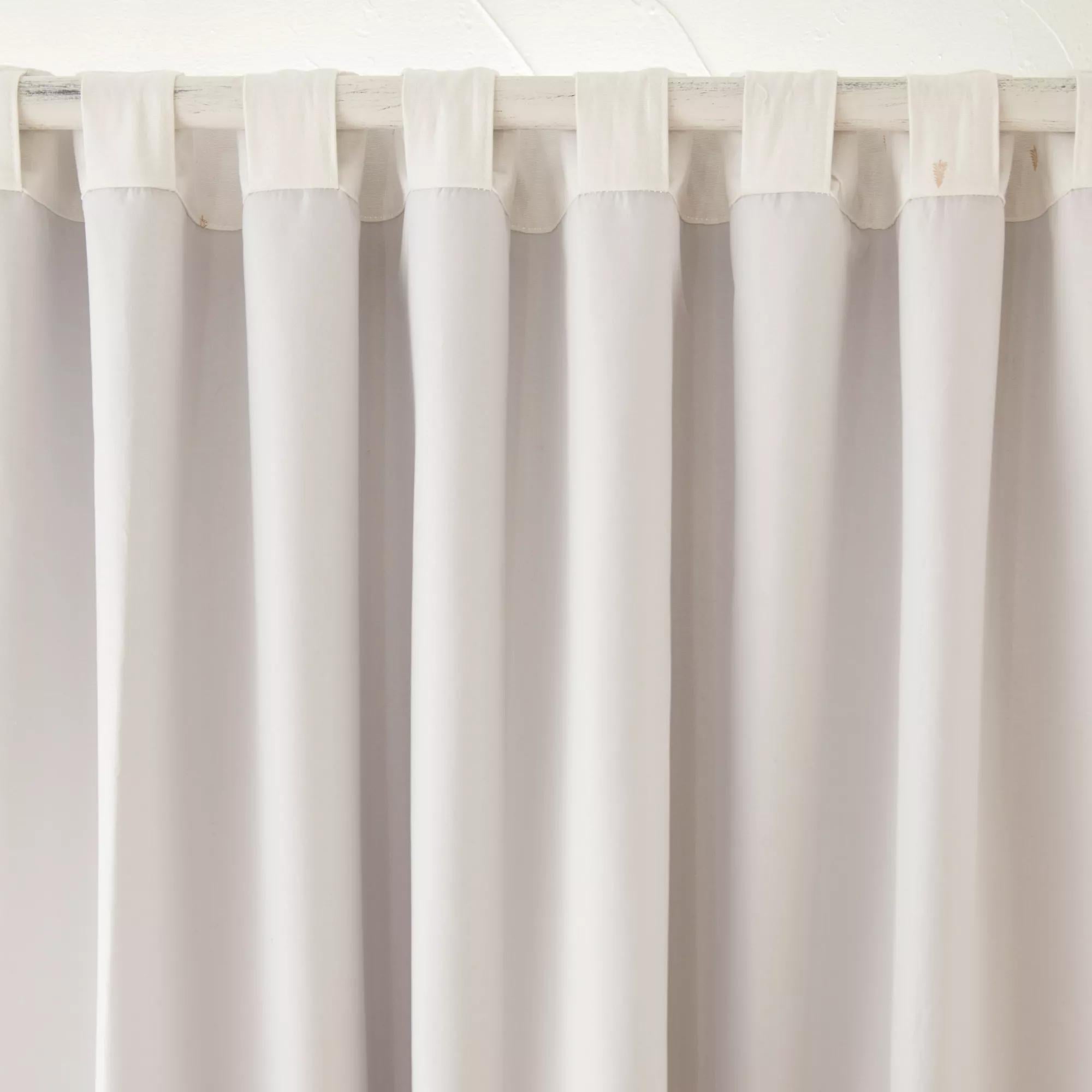 Cael Blackout Curtain with Little Trees