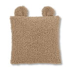 Emery Brown Teddy Throw Pillow