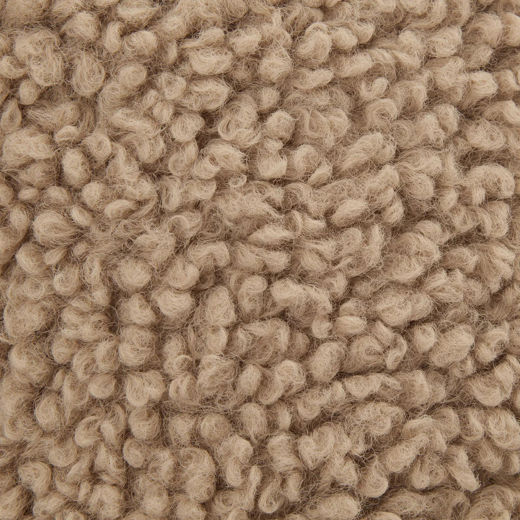 Emery Brown Teddy Throw Pillow