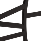 Black Metal Wall Clock