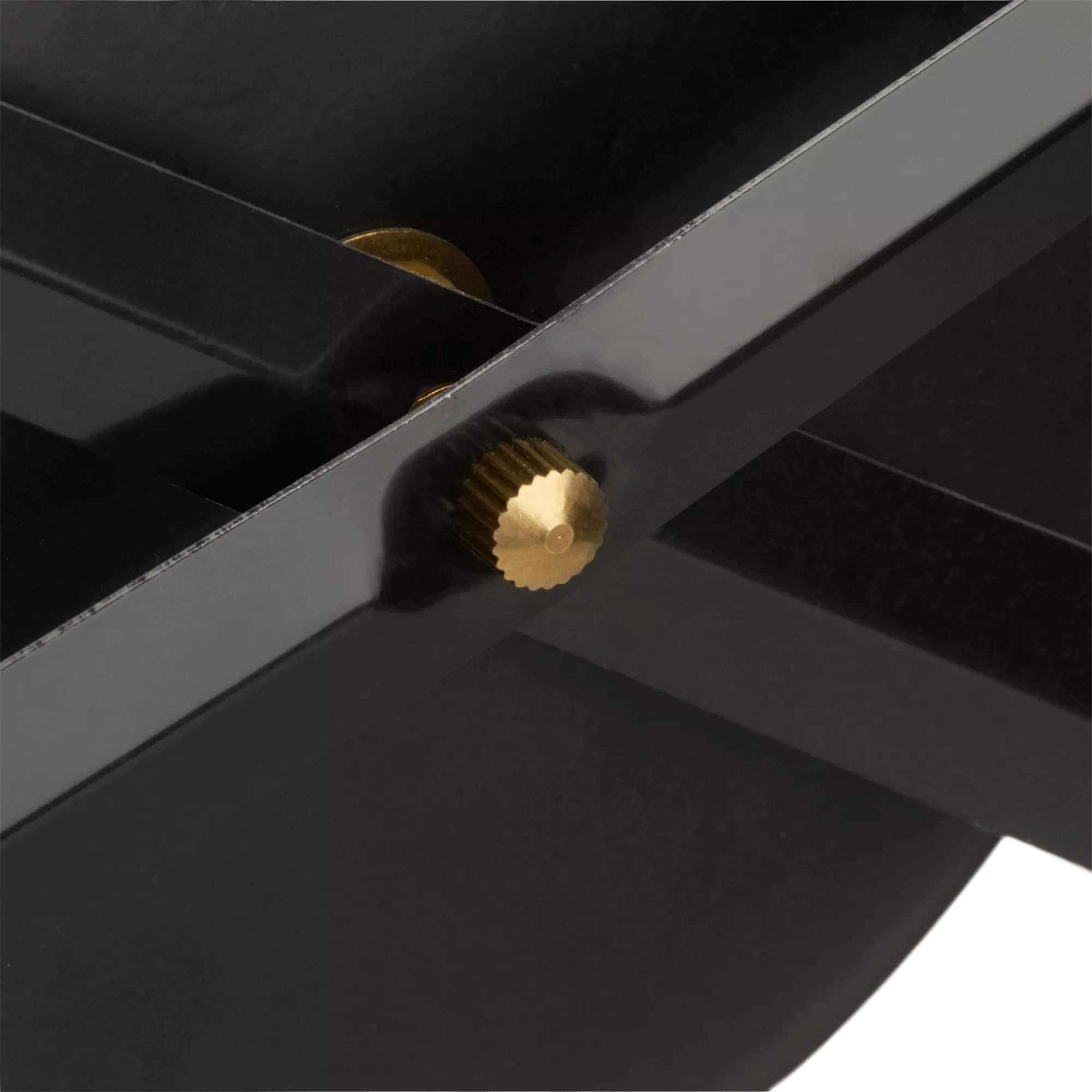 Black Metal Wall Clock