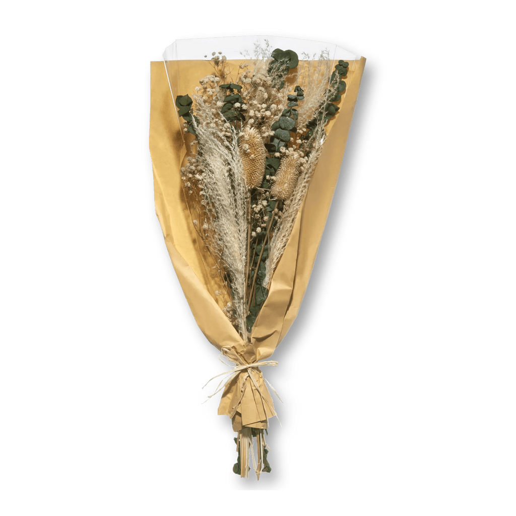 Dried Pampas and Eucalyptus Bouquet